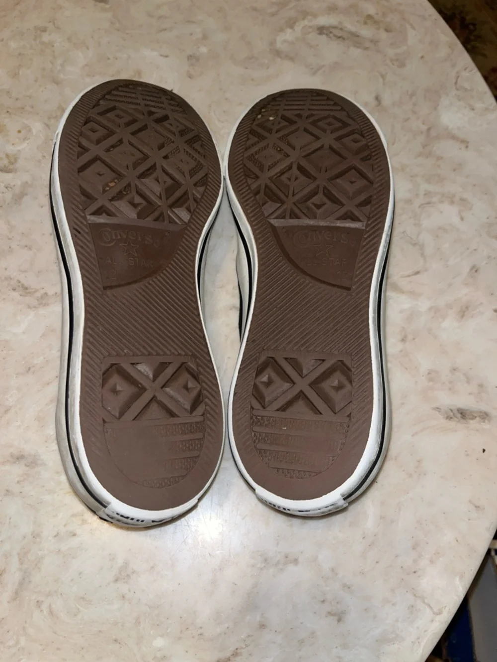 Converse All Stars Low Top Sneakers - Black and White - Picture 6 of 9